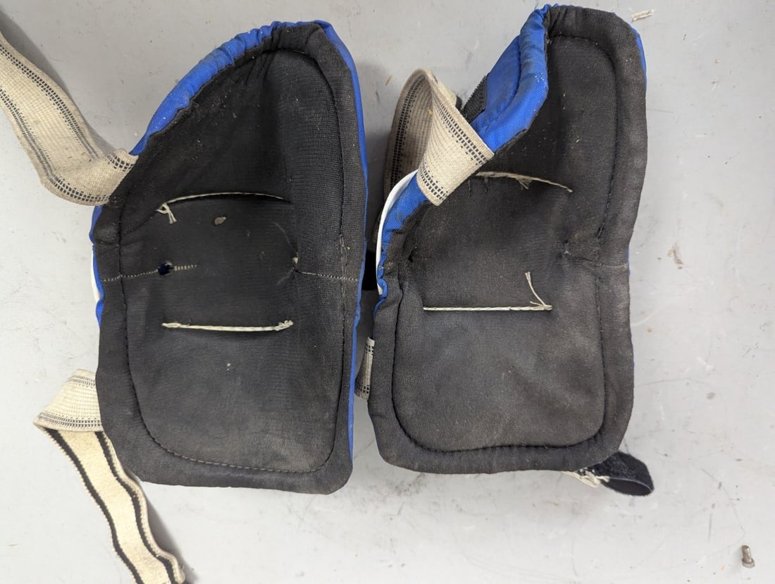 Vintage Norcon Hockey Knee Pads Pair Old School Collectible Gear 1970s-80s - 4