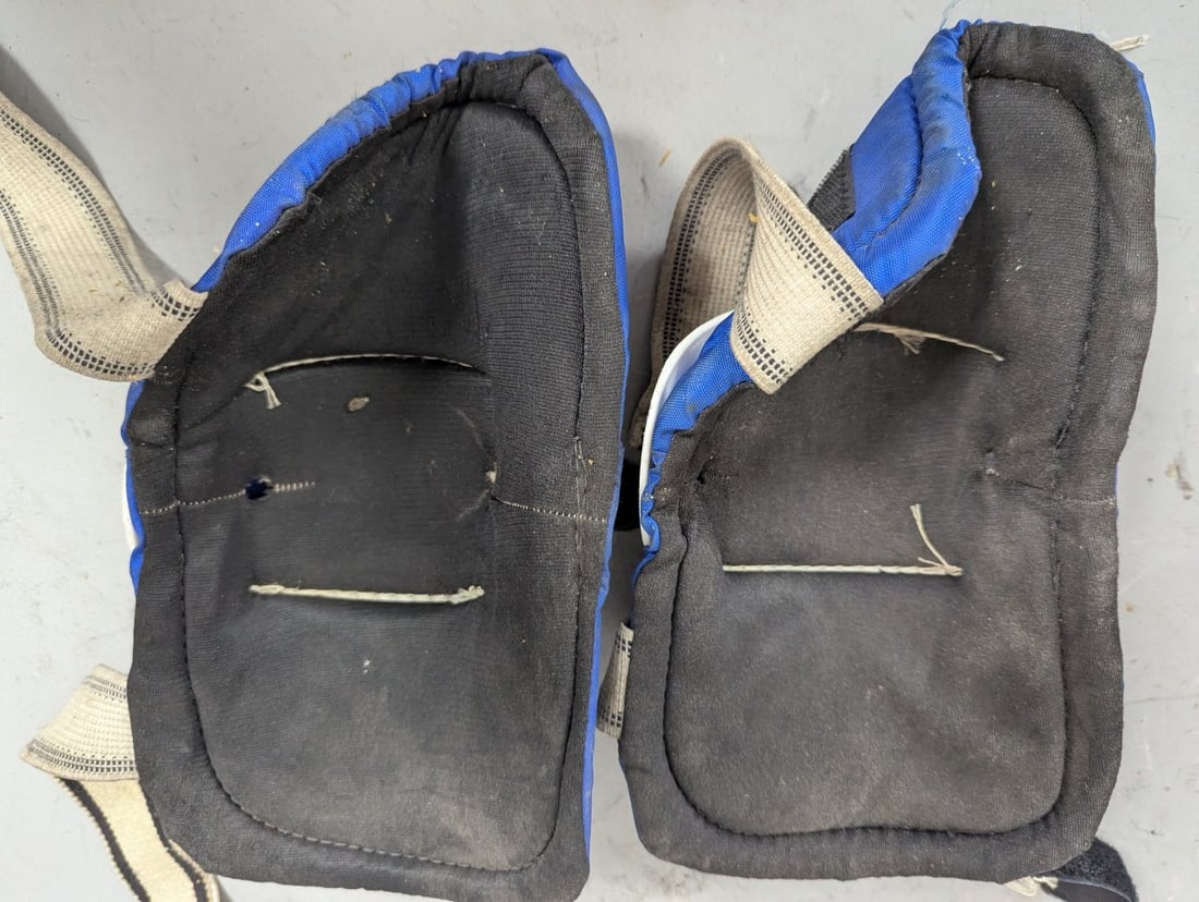 Vintage Norcon Hockey Knee Pads Pair Old School Collectible Gear 1970s-80s - 5