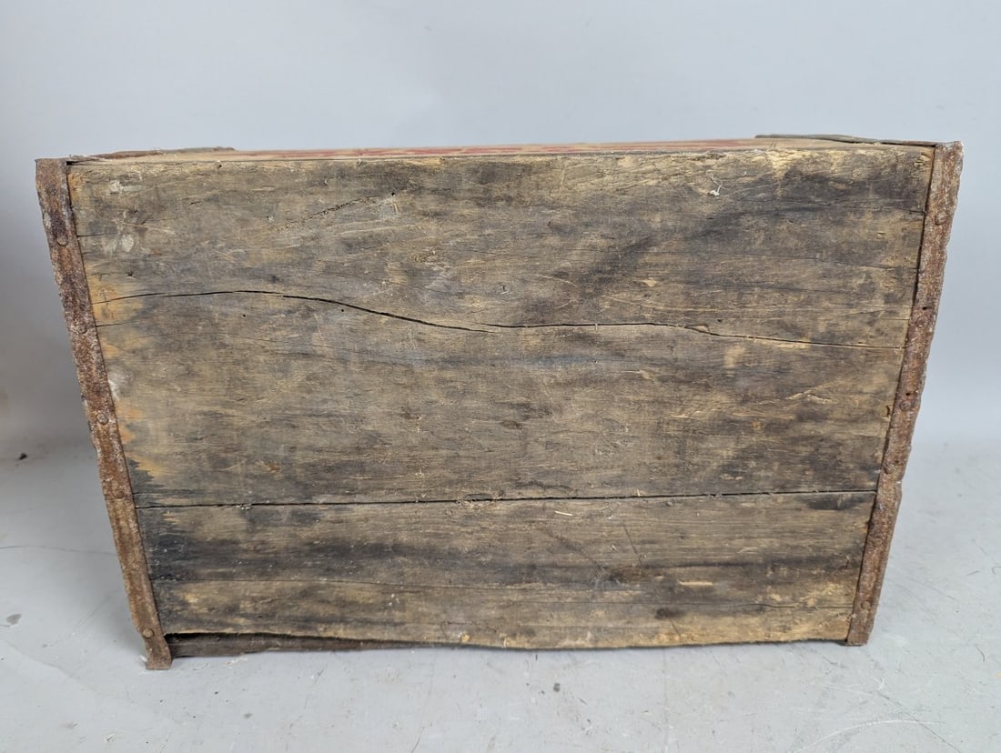 Vintage Werbelow's Beverages Wooden Crate Rustic Home Decor Collectible Advertising - 6