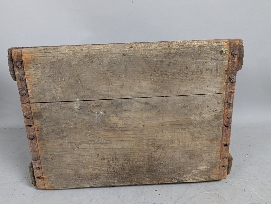 Vintage Blatz Beer Wooden Crate Rustic Breweriana Decor Collectible Milwaukee - 6