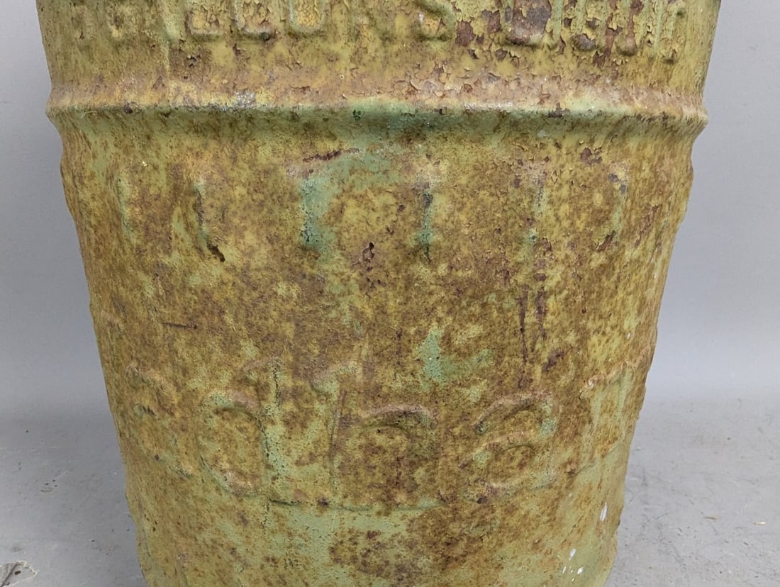 Vintage Waldham's & Co. Dairy Milk Can Rustic Decor Farmhouse Antique Collectible - 4
