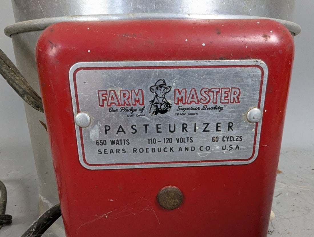 Vintage Farm Master 6-Quart Electric Pasteurizer by Sears Roebuck Rustic Decor - 3