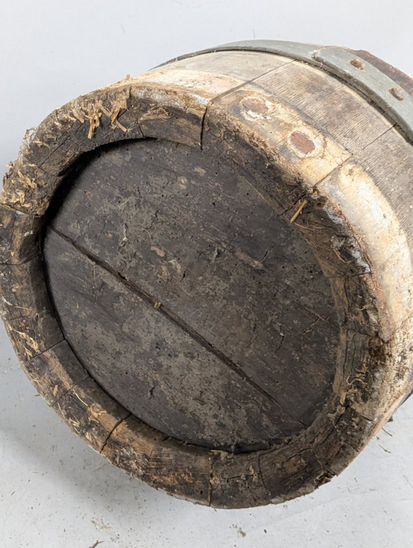 Antique Louis Ziegler Brewing Co Wooden Beer Barrel Unique Breweriana Collectible - 7