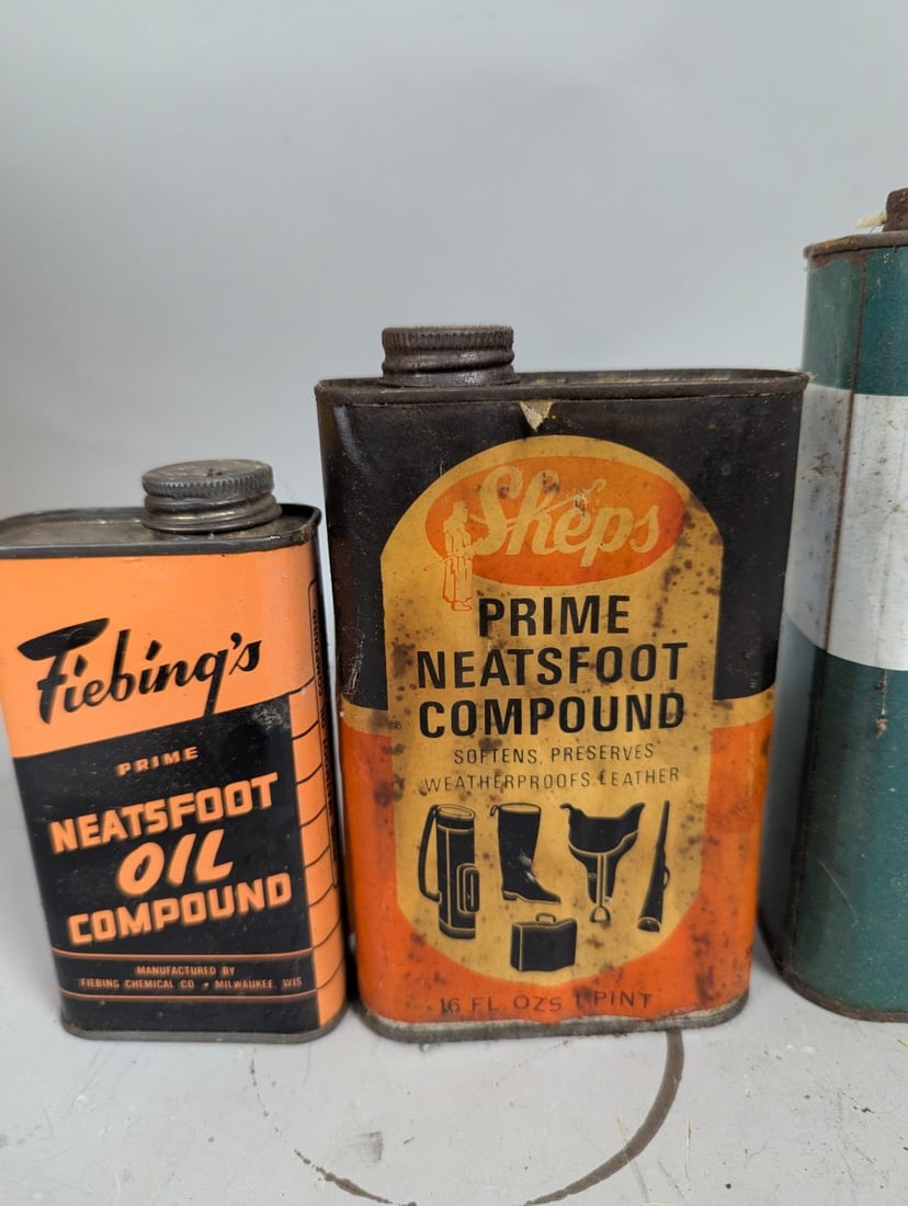Vintage Automotive and Marine Metal Tins Collection - Petroliana and Automobilia - 2