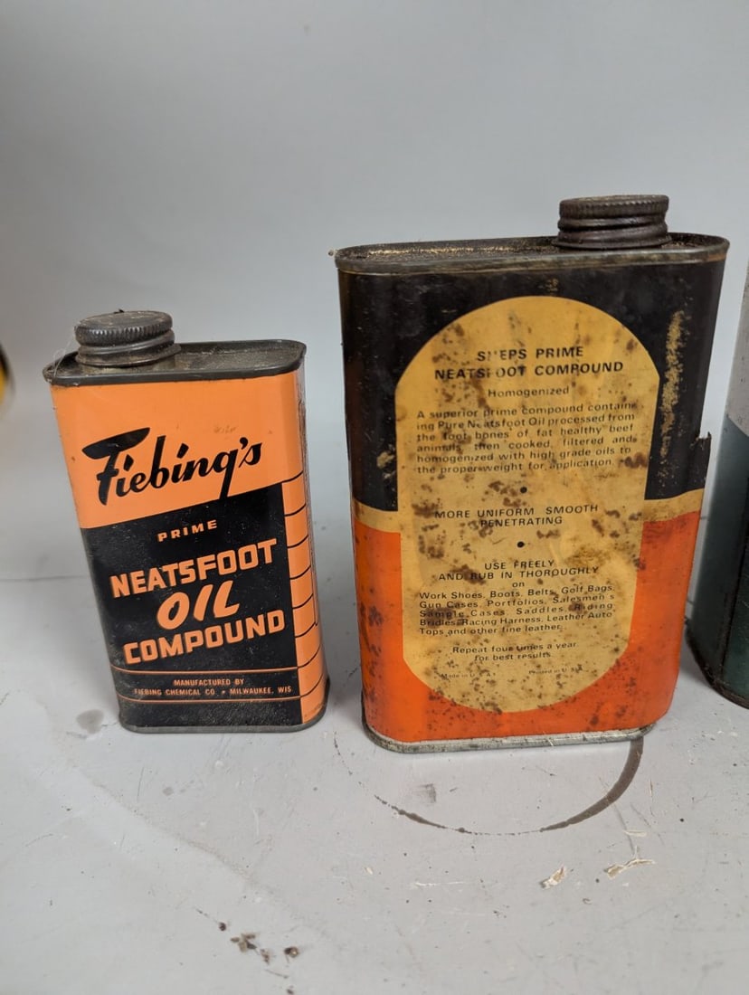 Vintage Automotive and Marine Metal Tins Collection - Petroliana and Automobilia - 3