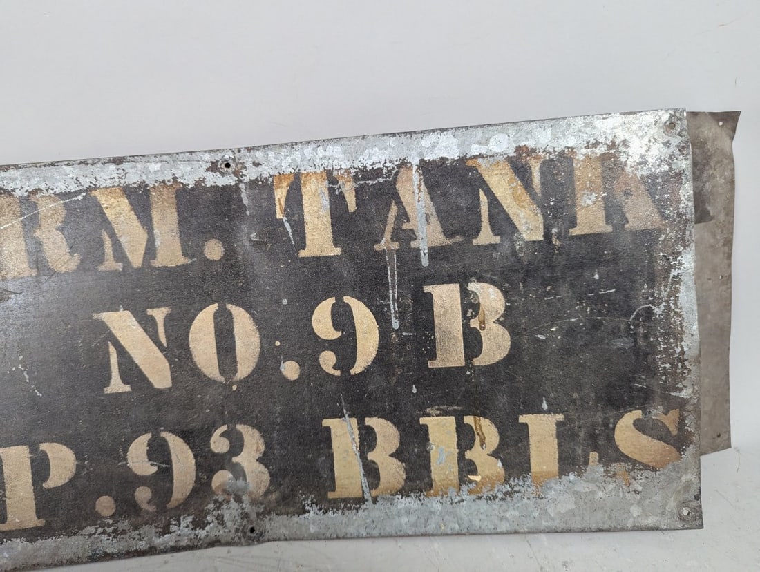 Vintage Industrial Galvanized Metal Signs for Decor Brewing Distillery Farmhouse Chic - 5