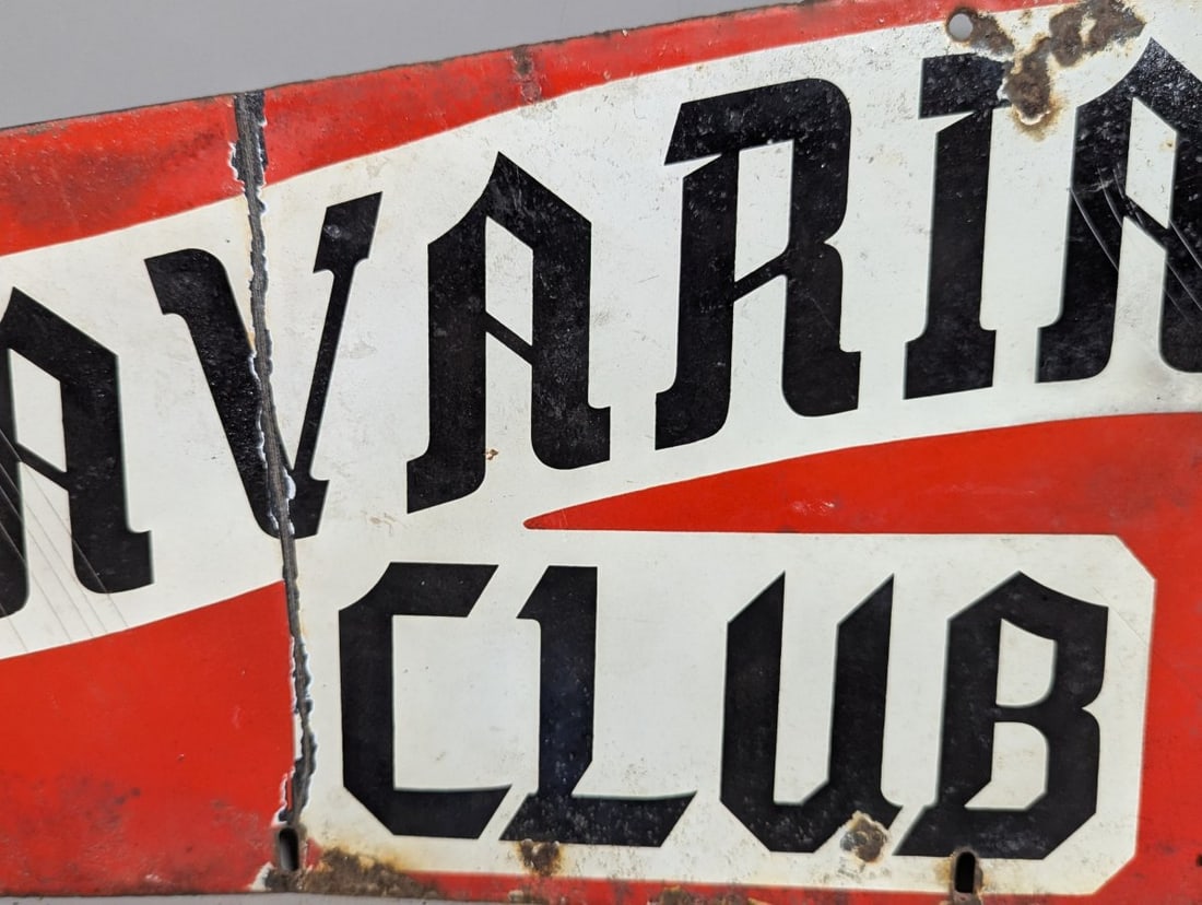 Vintage Bavarian Club On Porcelain Sign by Bavarian Brewing Company - 3