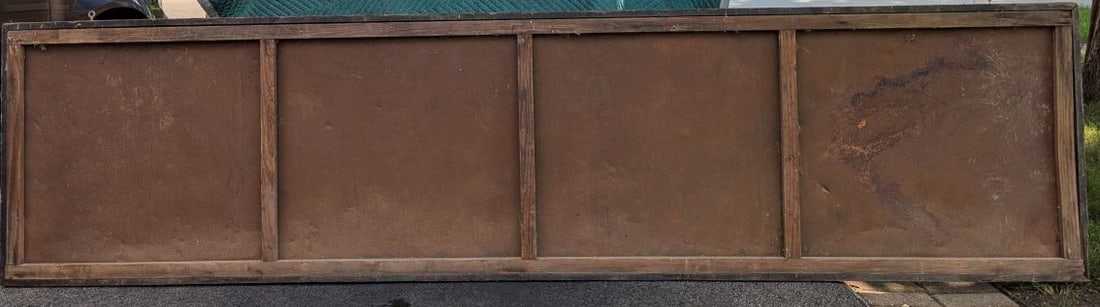 Vintage 10-Foot International Harvester McCormick-Deering Smalt Dealership Sign - 8