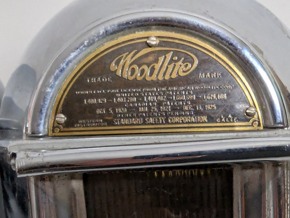 Pair of C 1930s Woodlite Headlights for Ruxton Jordan Specialty Cars Collectible - 3