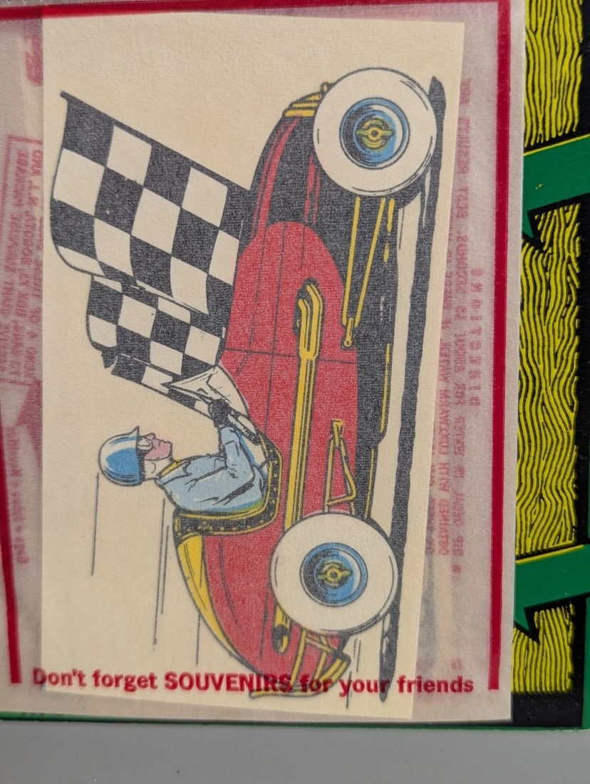 Vintage IMPKO Pin-Up Girl and Hot Rod Decal Store Displays Collectible Nostalgia - 4