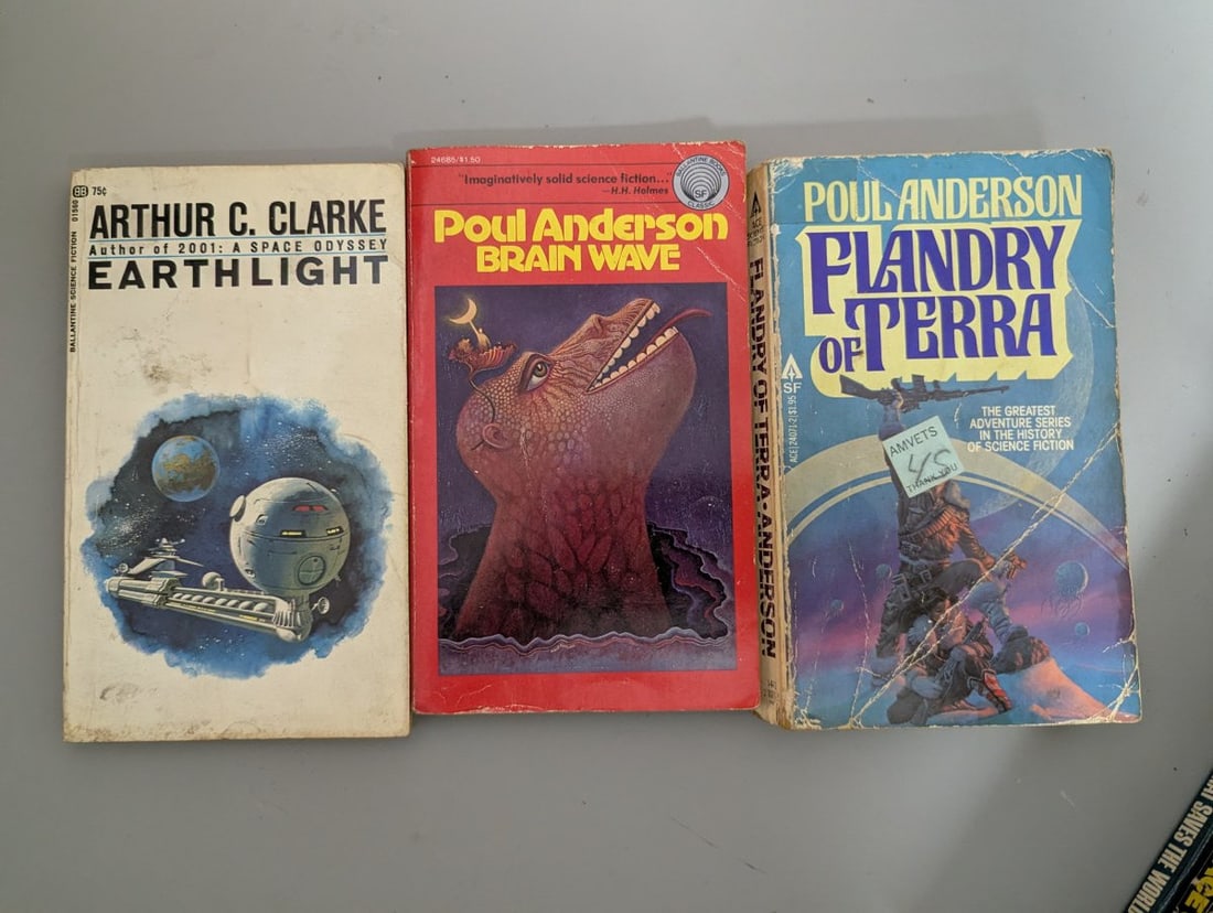 Classic Sci-Fi Collectibles by Roger Zelazny, Frank Herbert, Harry Harrison & Heinlein - 6