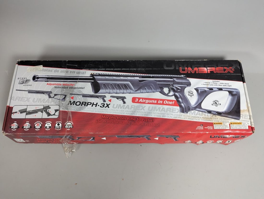 Umarex Morph 3X CO2 BB Airgun Kit Modular Pistol and Rifle Configuration - 4