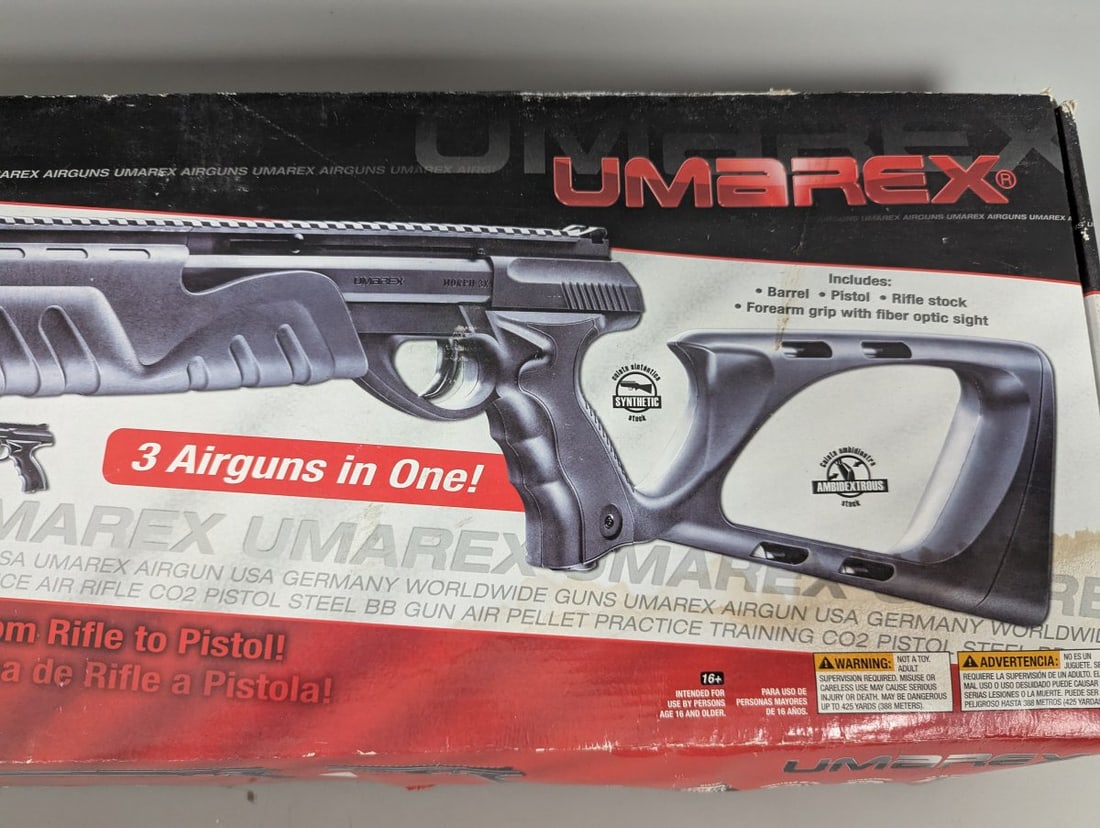 Umarex Morph 3X CO2 BB Airgun Kit Modular Pistol and Rifle Configuration - 5