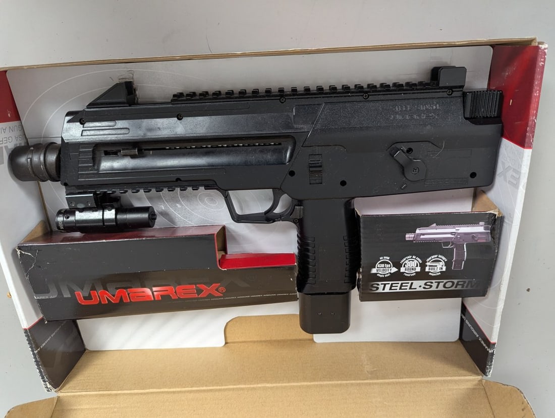 Umarex Steel Storm .177 Caliber BB Airgun Pistol Full Auto Air Gun Shooting Sports - 2