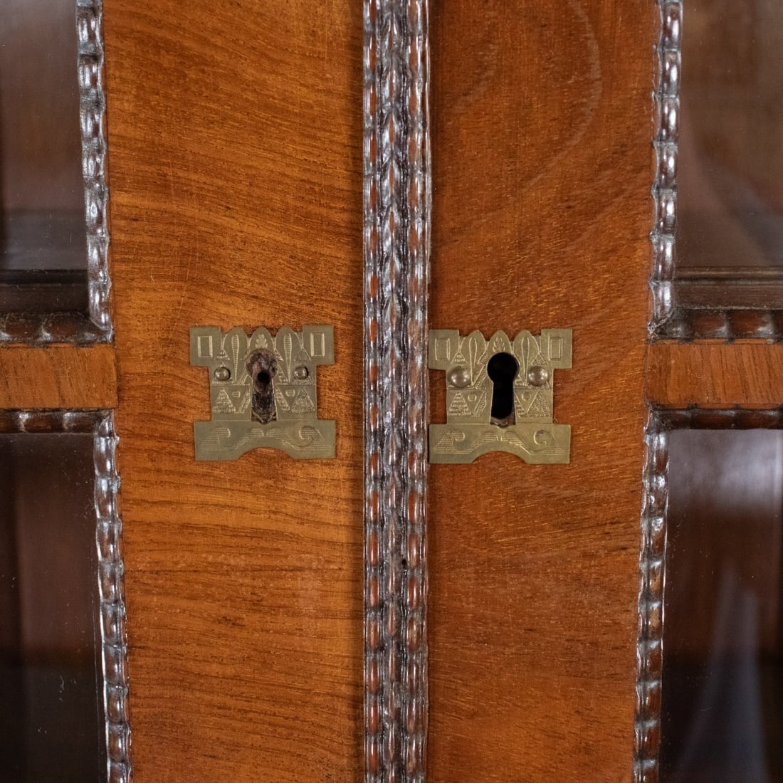 Late 19th Century English Sheraton Style Walnut Secretary with Chippendale Influences - 5
