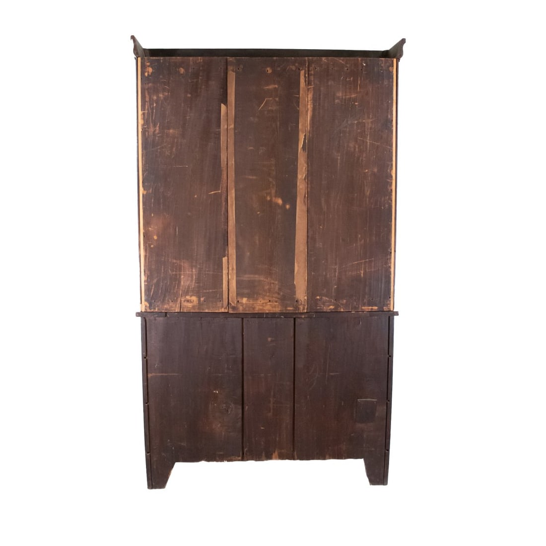 Late 19th Century English Sheraton Style Walnut Secretary with Chippendale Influences - 6
