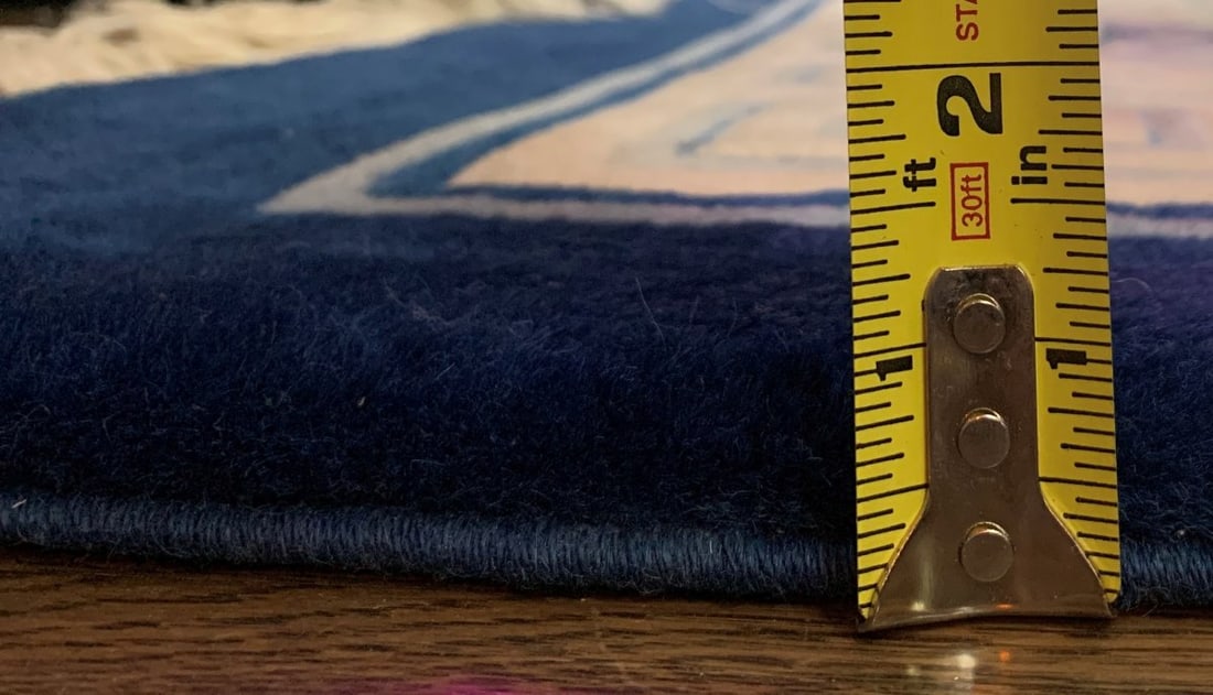 Exquisite Custom Oriental Wool Rug from Hong Kong Unique Design 12x18 Decor - 6