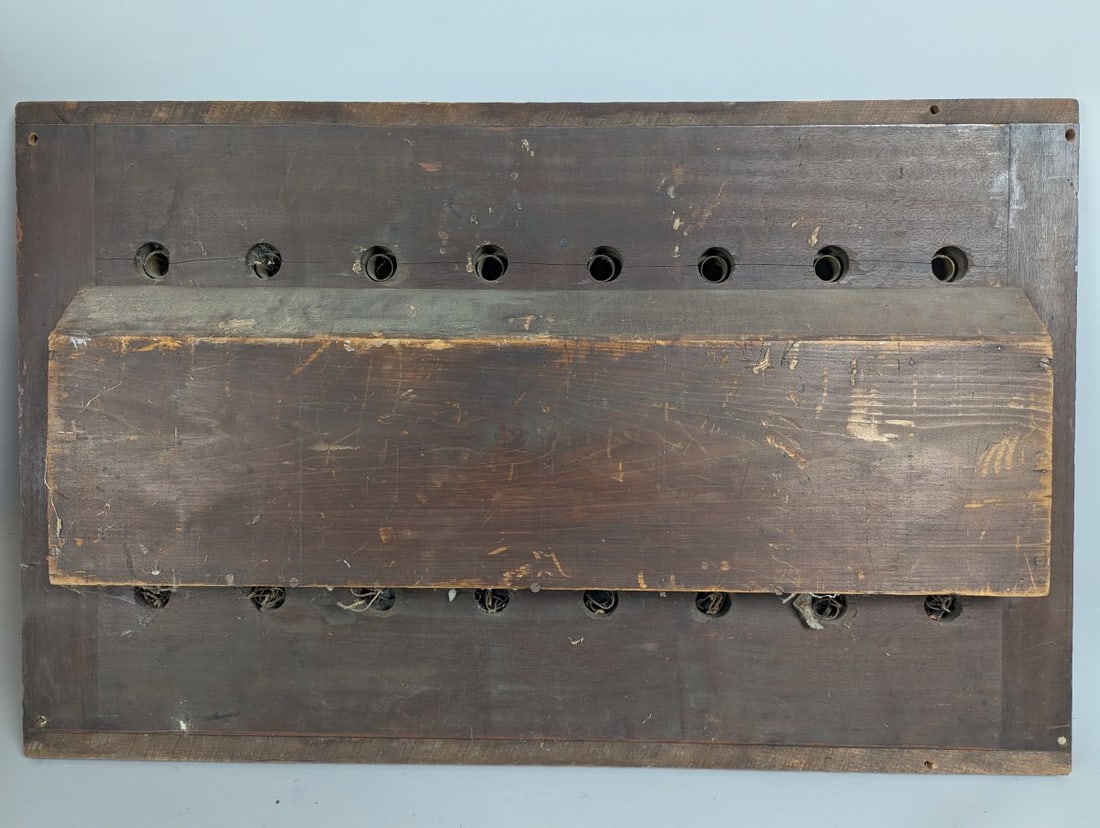 Antique Apartment Building Annunciator Mailbox and Call Box Panel Architectural Salvage - 7
