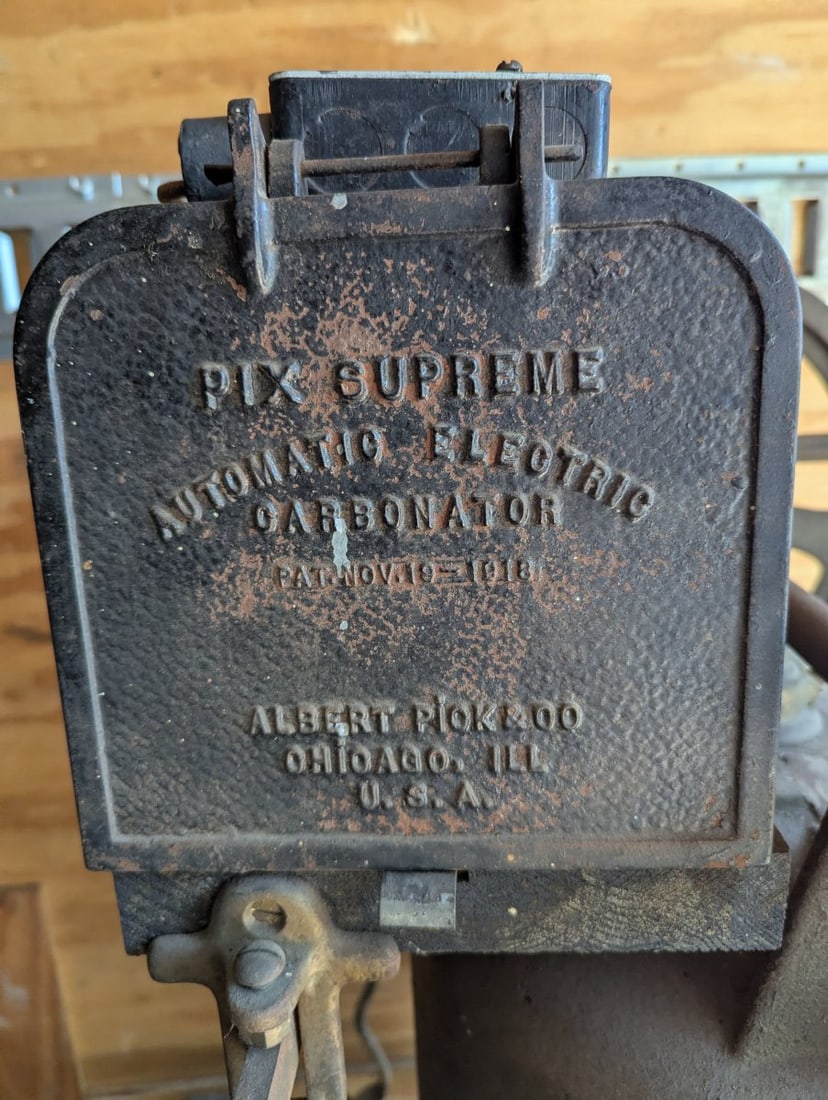c1890's Pix Supreme Automatic Electric Carbonator by Albert Pick & Co. Industrial Decor - 2