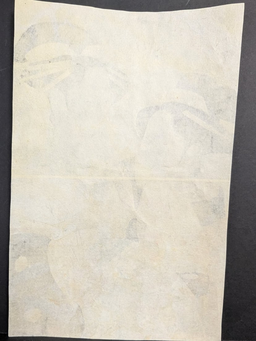 Original 18th Century Japanese Woodblock Print by Momikawa ChÅ�ki - 8