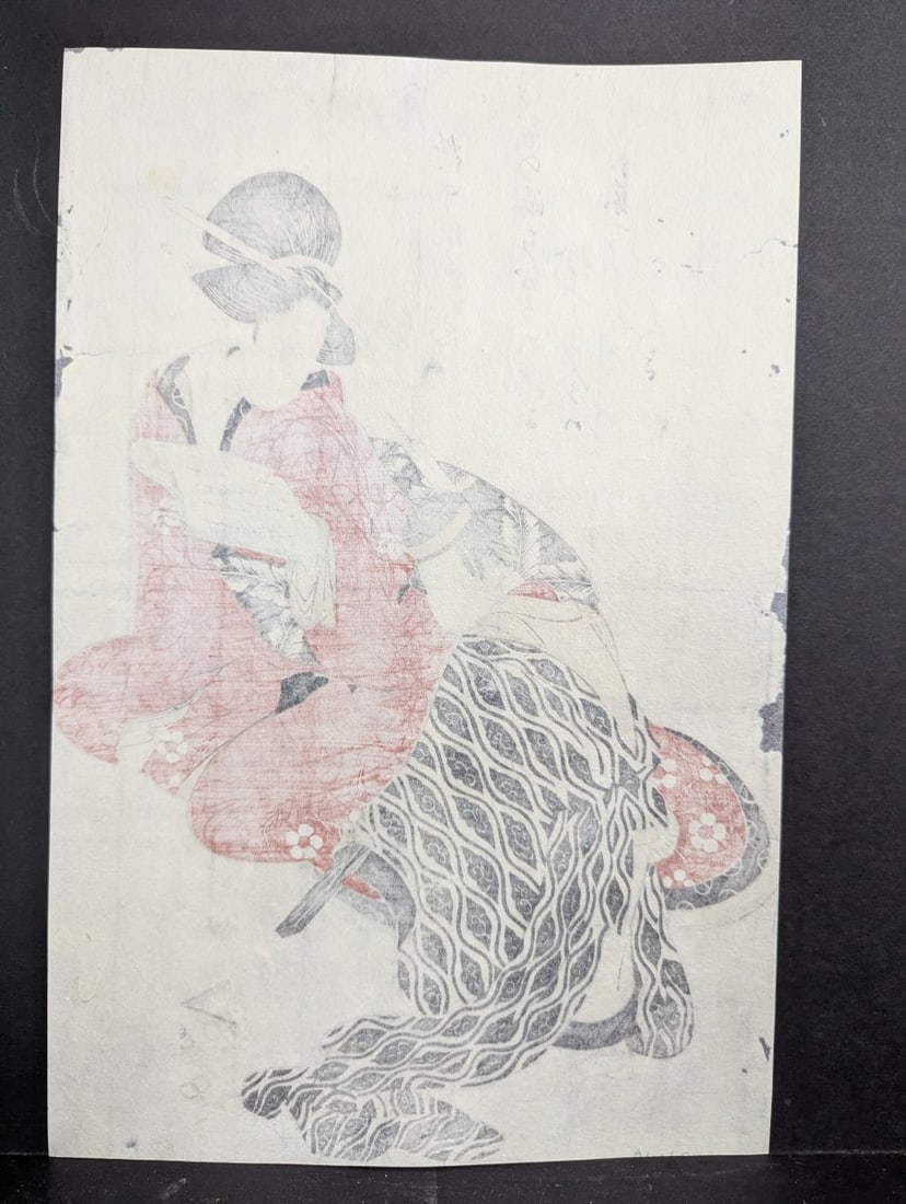 Original 19th Century Japanese Woodblock Print by Unknown Artist - 8