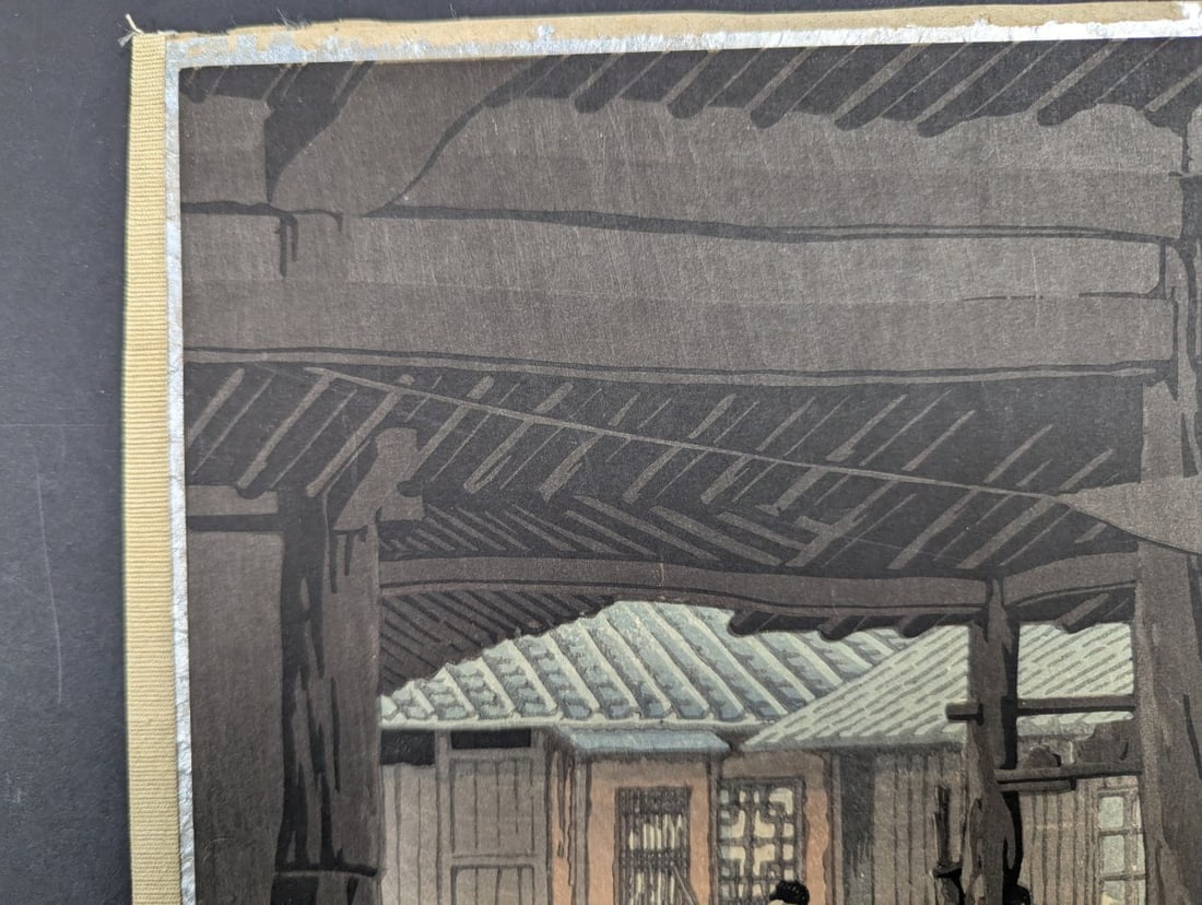 Kawase Hasui Japanese Woodblock Print Morning in Pyongyang 1940 - 2