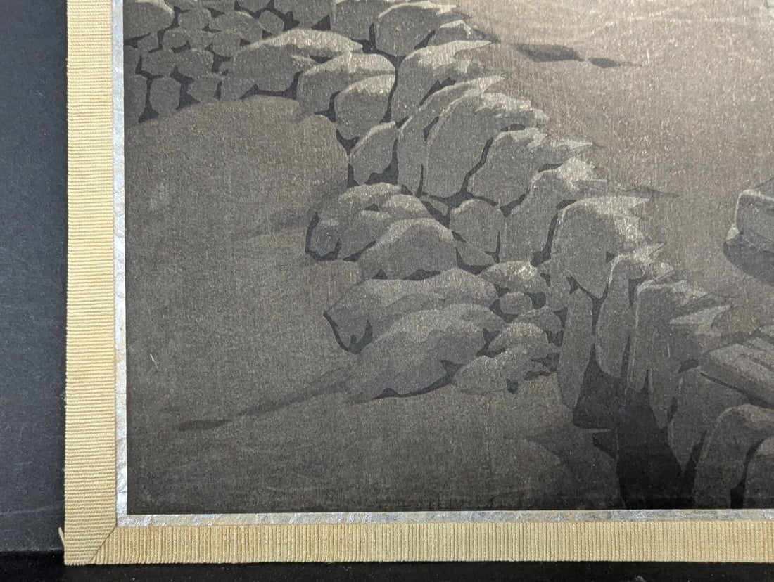 Kawase Hasui Japanese Woodblock Print Morning in Pyongyang 1940 - 6