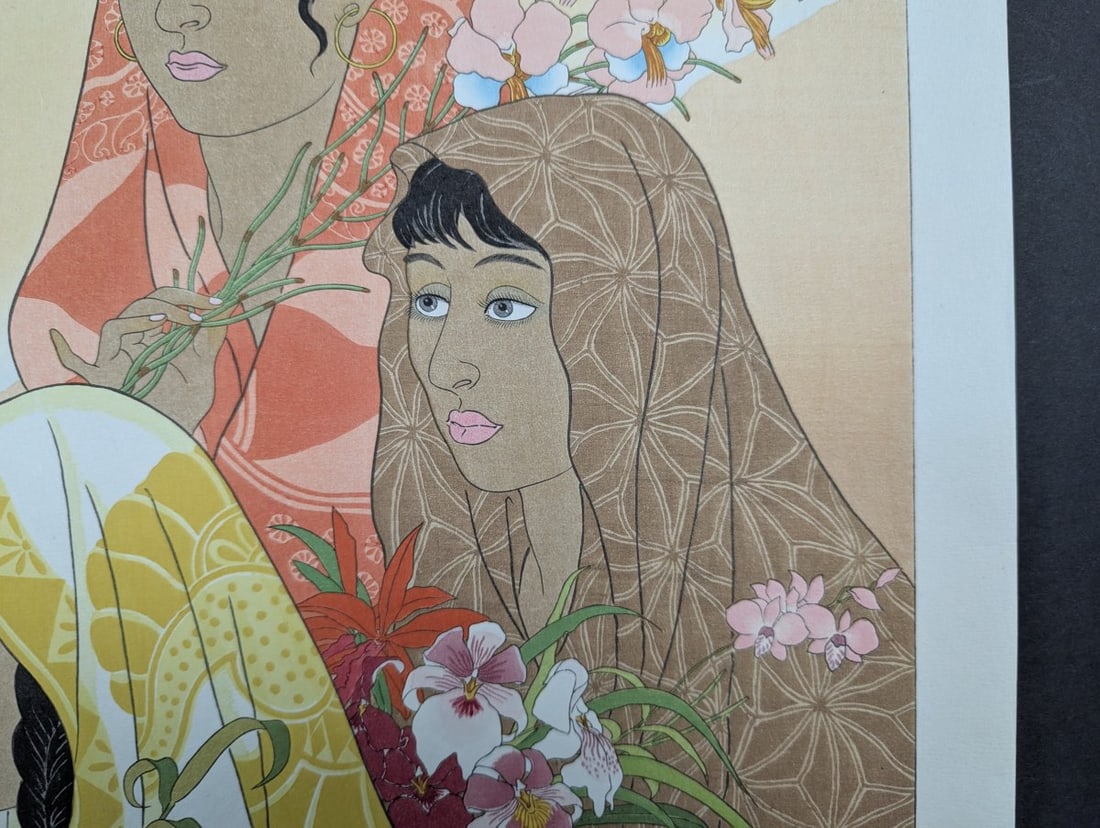 Paul Jacoulet Japanese Woodblock Print Retour de la Jungle Tondano Celebes - 5