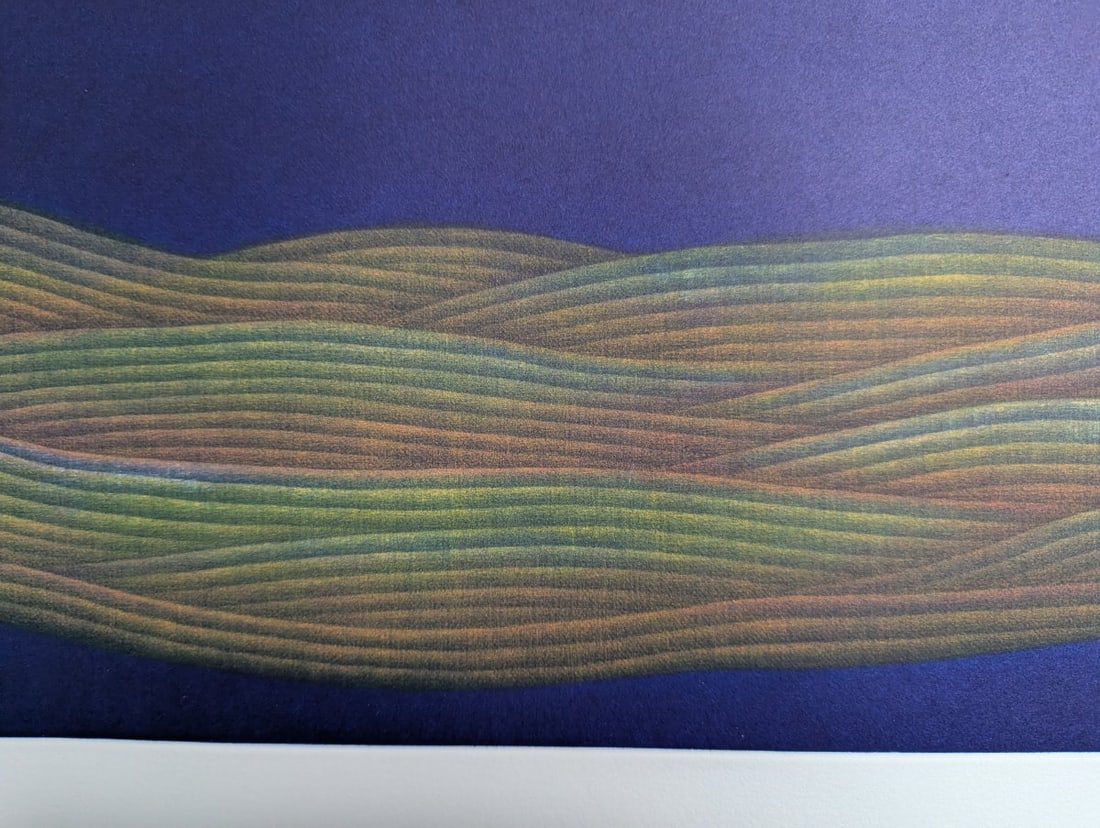 Yozo Hamaguchi Six Rives Color Mezzotint c1990 Japanese Print - 4