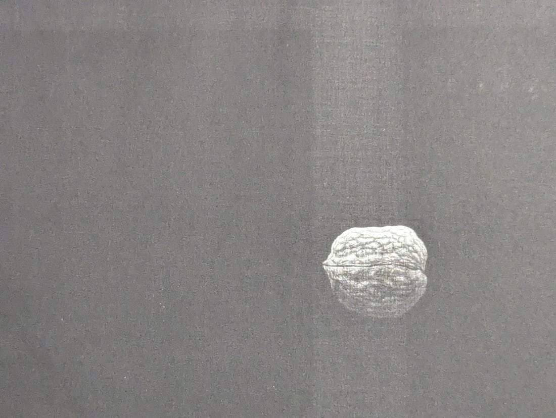 Yozo Hamaguchi Japanese Color Mezzotint Walnut Art Print c1990 Rich Tones - 3