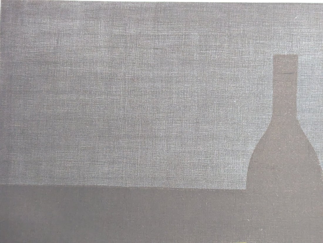 Yozo Hamaguchi Two Lemons and a Bottle c1990 Color Mezzotint Japanese Art - 3