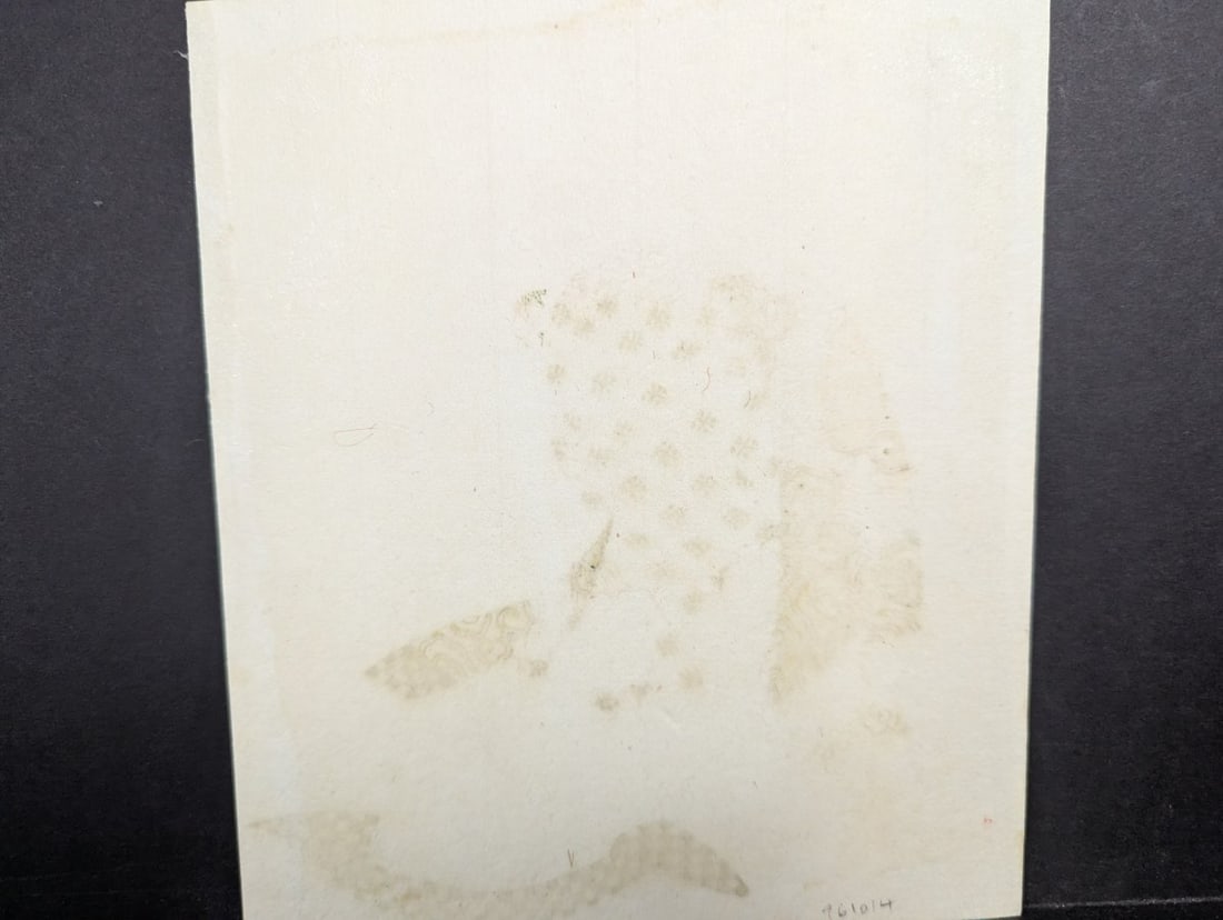 Yashima Gakutei Japanese Woodblock Print 'Courtesan as Tobosaku' c1830 Surimono - 5