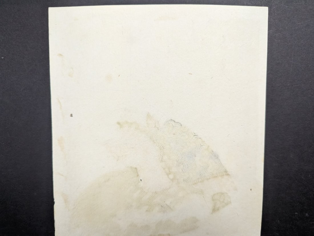 Yashima Gakutei Japanese Woodblock Print c.1830 Surimono 'Courtesan as Rogo' - 5