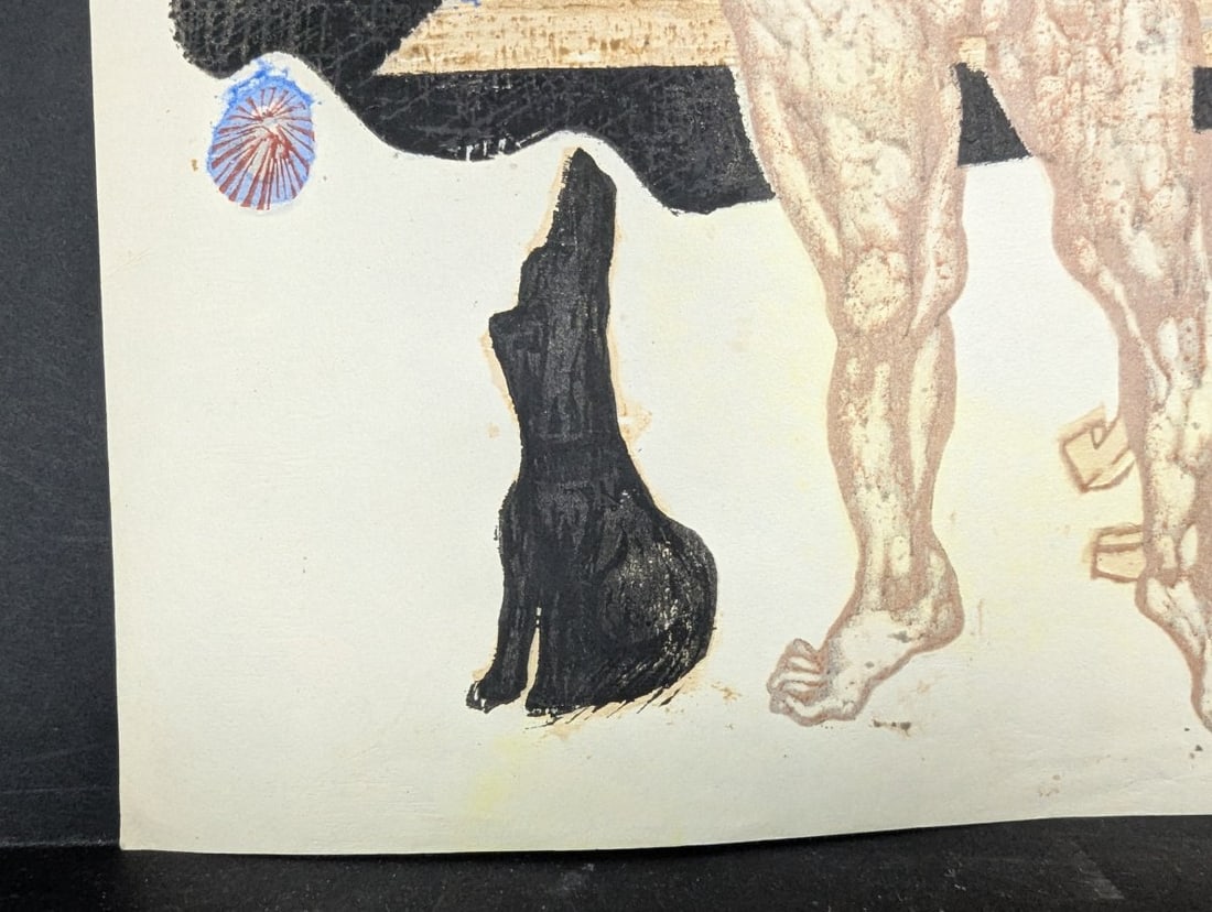 Jun'ichirÅ� Sekino Child of the Sea Japanese Woodblock Print Surimono Limited Edition - 6