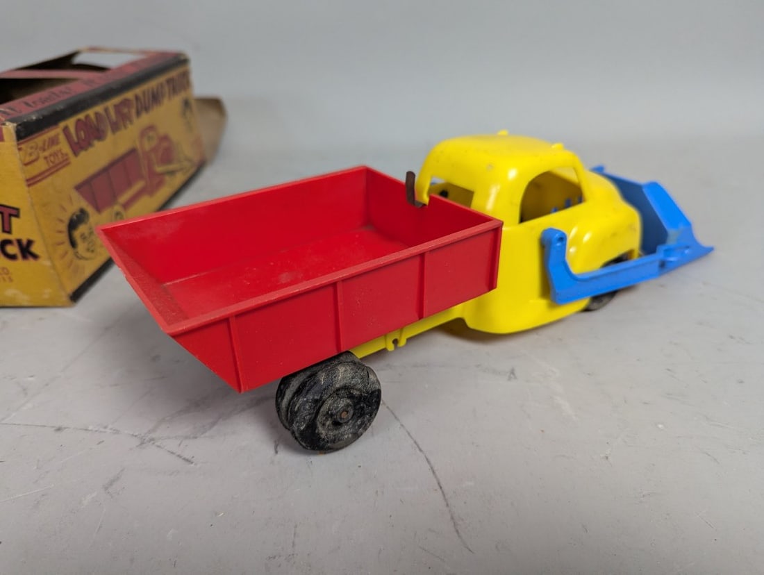 B-Line Toys Load Lift Dump Truck No. 250 with Original Box Vintage Collectible - 6