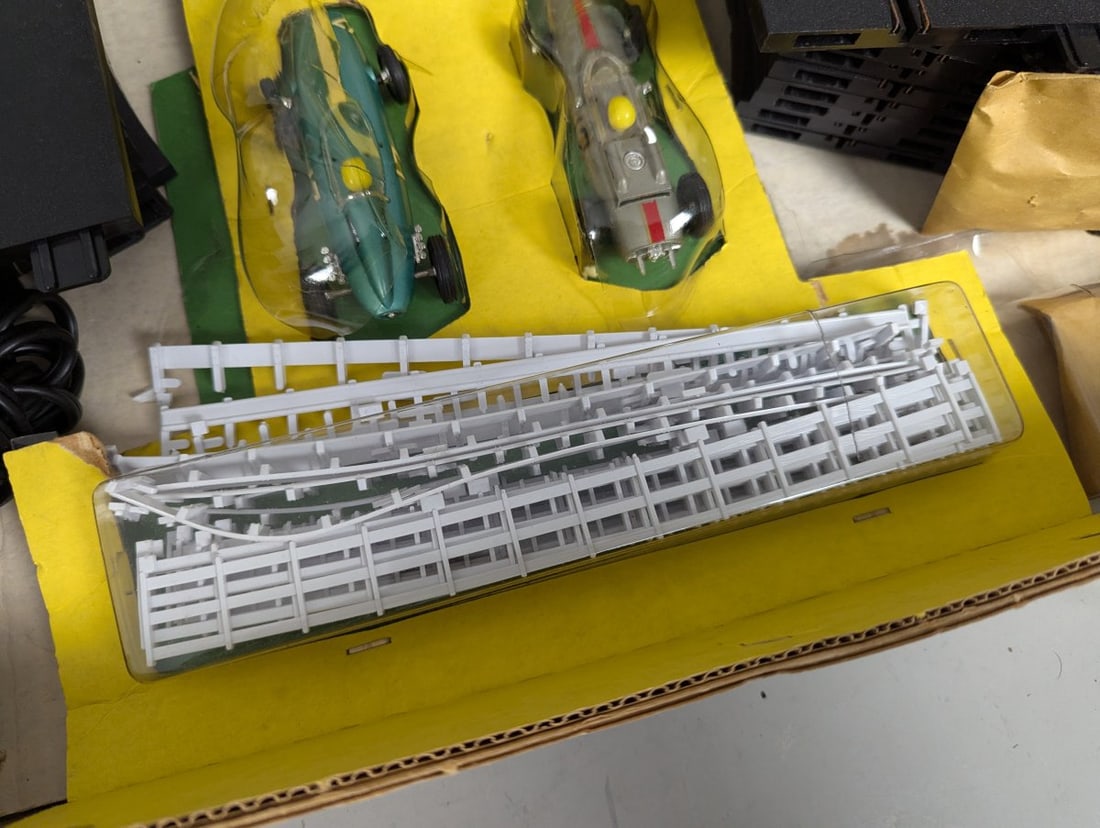 Lindberg Line Road America Slot Car Racing Set 1240 Vintage Unused Collectible - 4