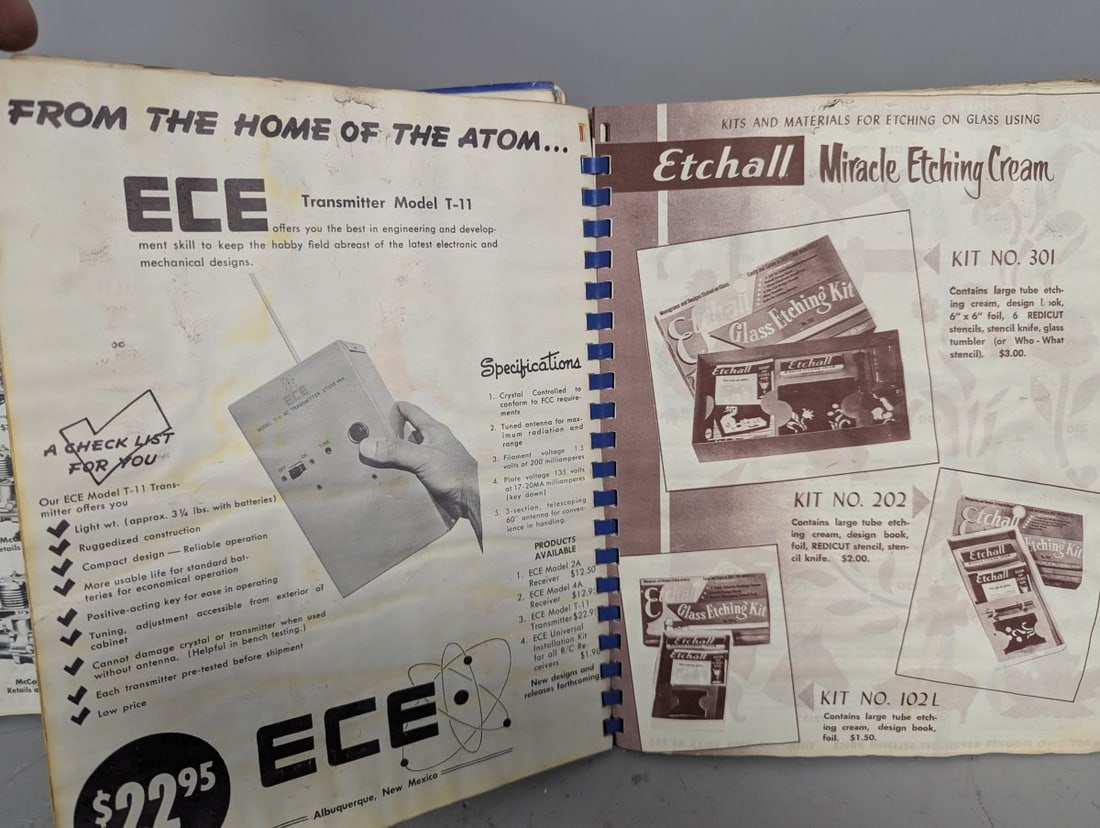 Vintage Trost Modelcraft Hobbies Catalog Chicago 1954 Reference Hobby Collectibles - 7