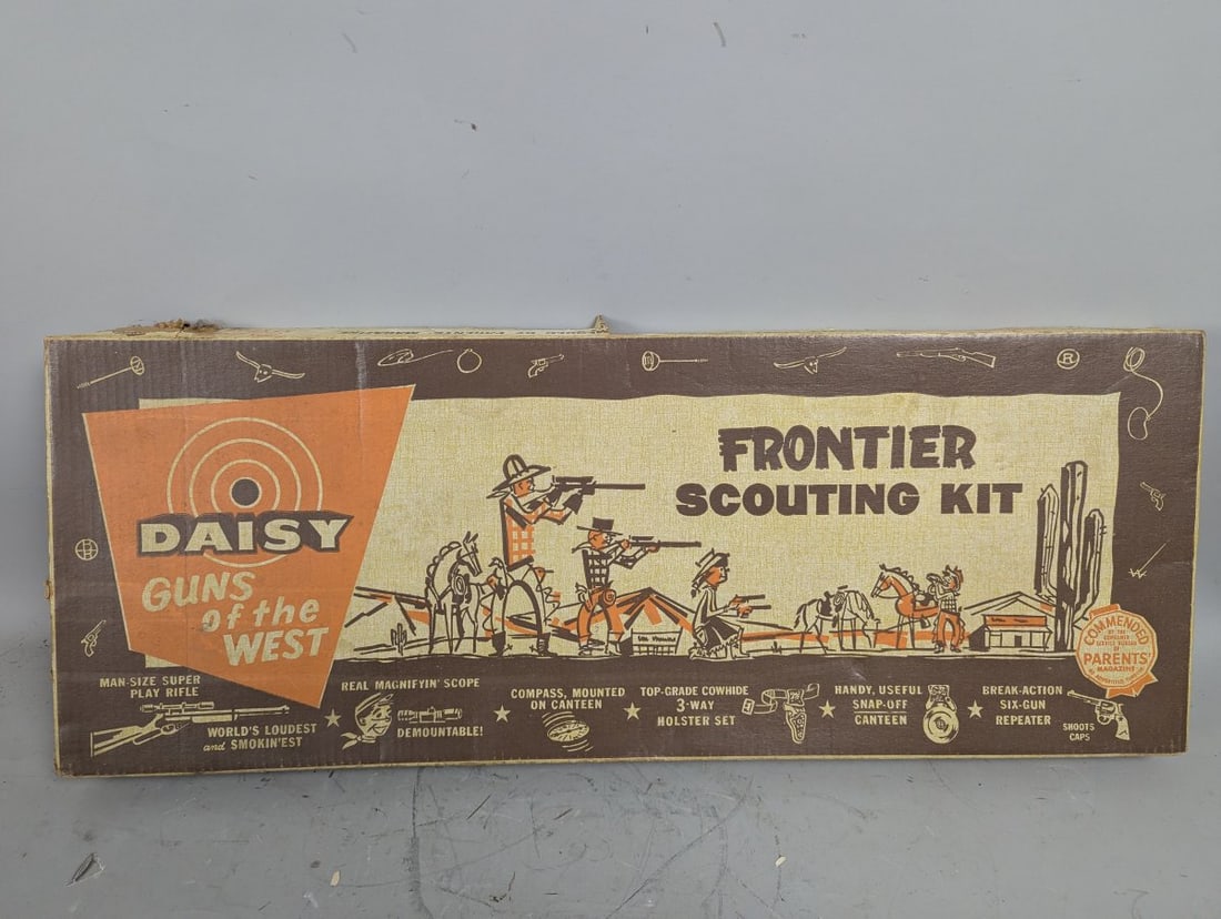 Vintage Daisy Frontier Scouting Kit No. 9692 Classic Western Toy Collectible Set - 5