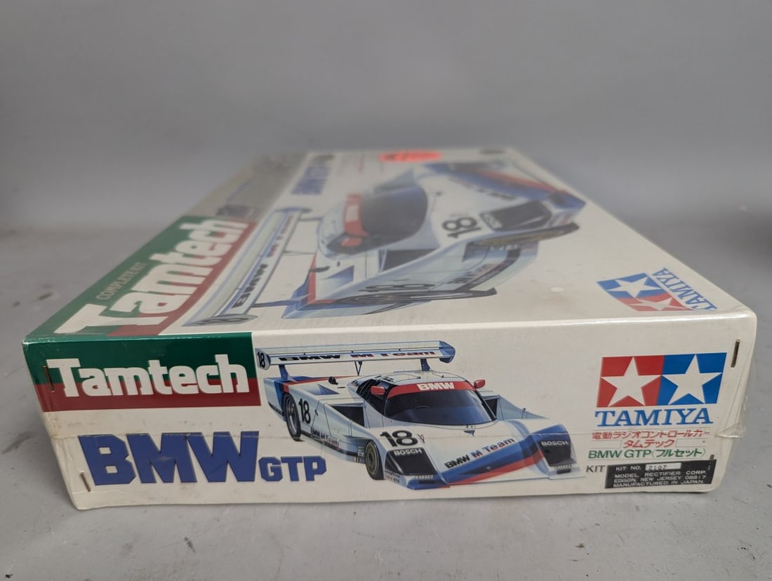 Tamiya Tamtech 1/24 Scale BMW GTP R/C Car Kit Vintage Racing Collectible NOS - 4