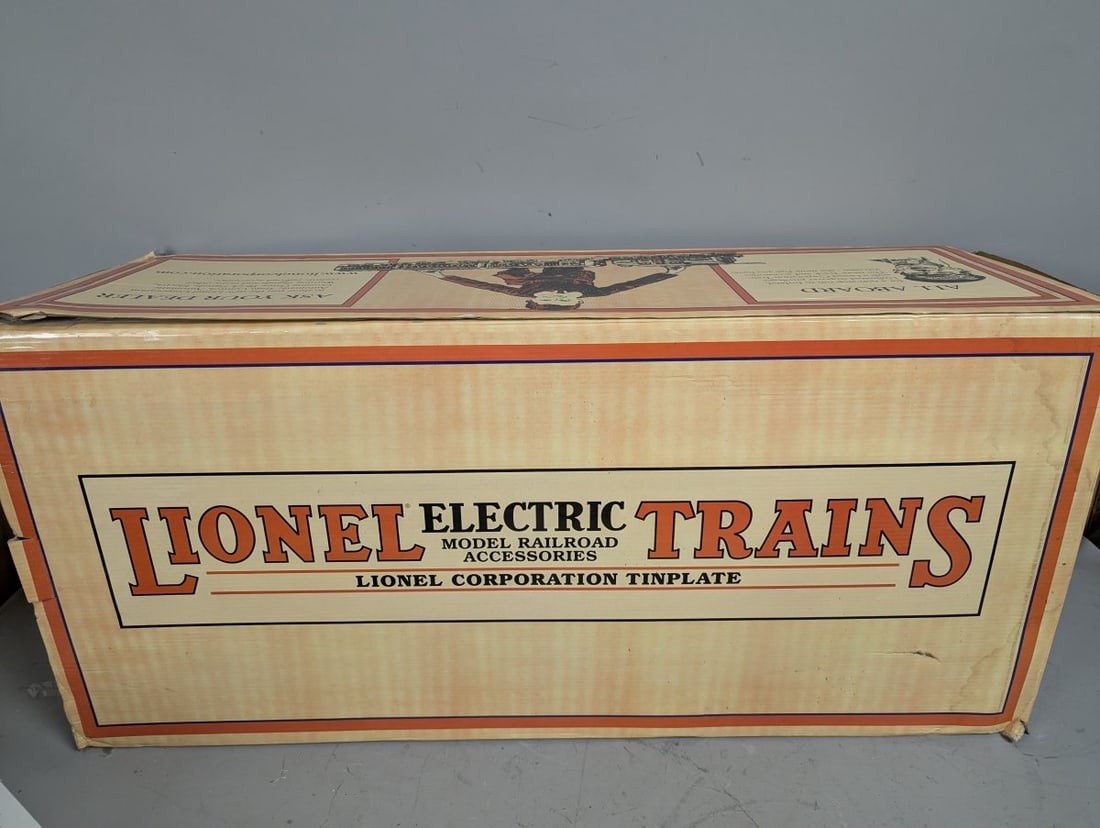MTH Lionel Tinplate Std Gauge Big Brute Electric Engine with Proto-Sound 2.0 Model 11-2009-1: **Important** Please read below description on how to avoid high shipping costs. Presenting a rare find: the M.T.H. Lionel Tinplate Std. Gauge Big Brute Electric Engine (Model 11-2009-1). Measuring 35