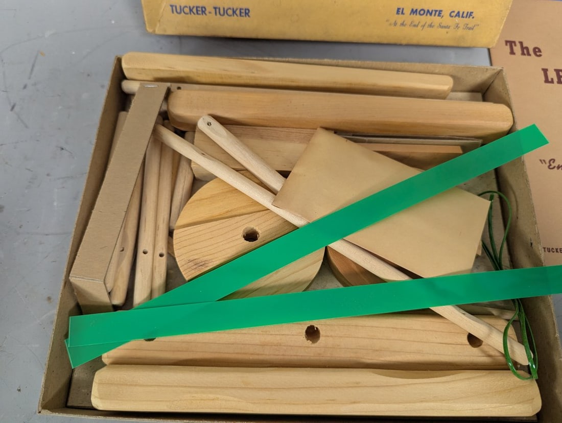 Tucker-Tucker Ox-Cart Kit No. 25 Lexington Sr Vintage Model Unassembled Rare Collectible - 4
