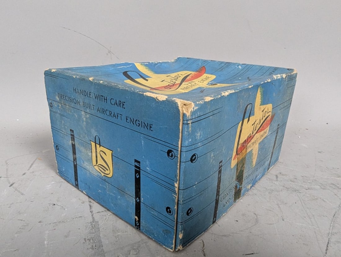 Vintage Contestor D60R Model Aircraft Engine by Lucas and Smith Mfg Co for Collectors - 7