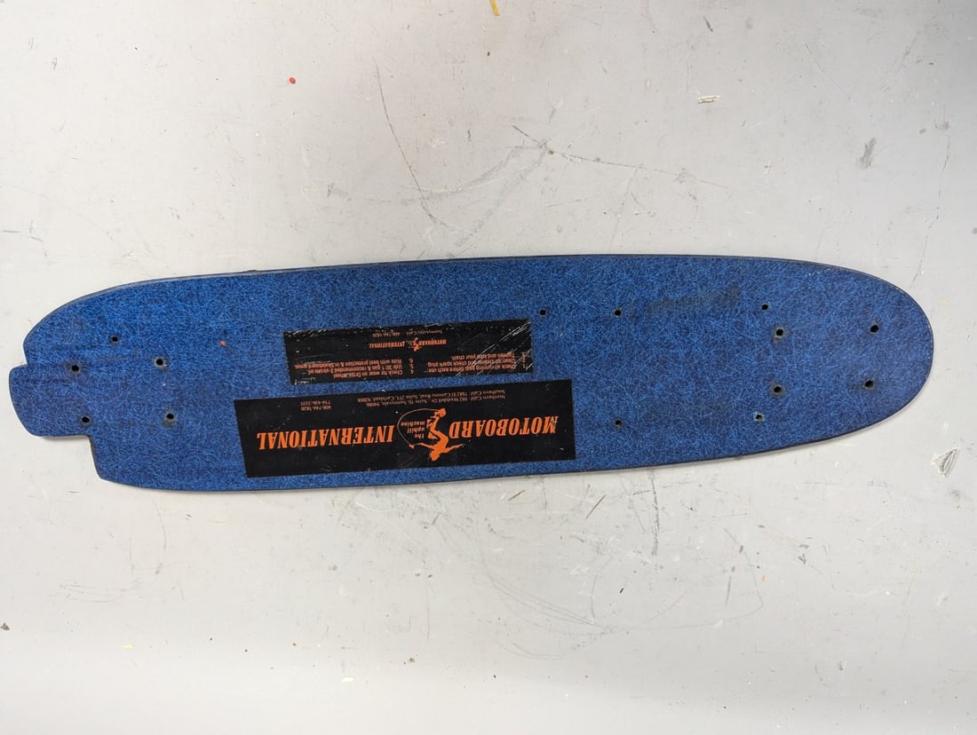 Vintage 1970s Motoboard International Skateboard Deck Rare Collectible Item - 5