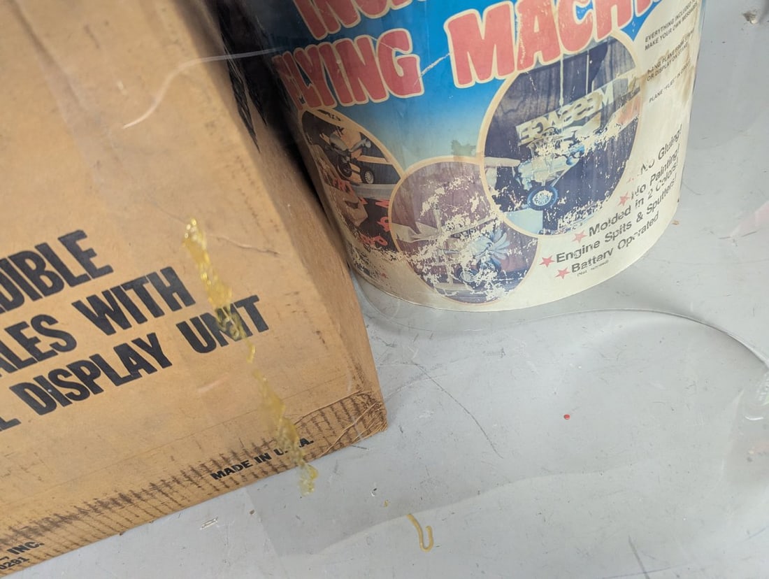 1980 Revell Incredible Flying Machine Motorized Store Display Vintage Rare Collectible - 4