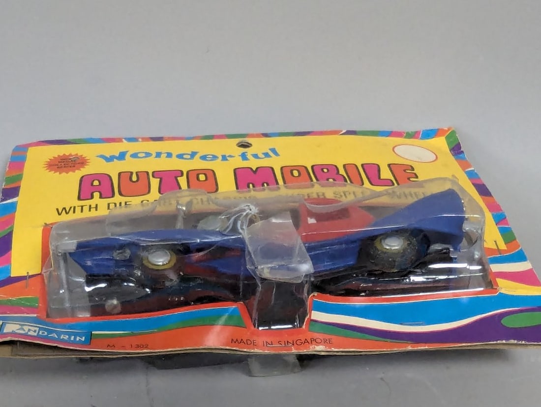 Mandarin Wonderful Auto Mobile Snoopy's Car M-1302 Die-Cast Vintage Toy Collectible - 3