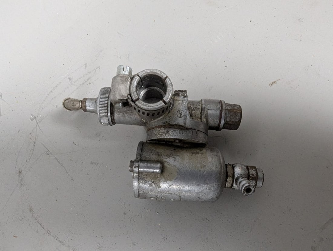 Vintage AMAL 308/11 Remote Float Carburetor for Restoration British Motorcycles - 4