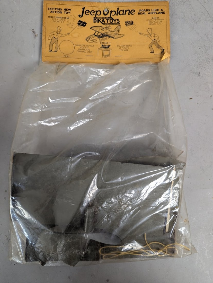 Dika Toys Jeep-O-plane Action Toy Vintage Collector's Item Unassembled (1 of 4)