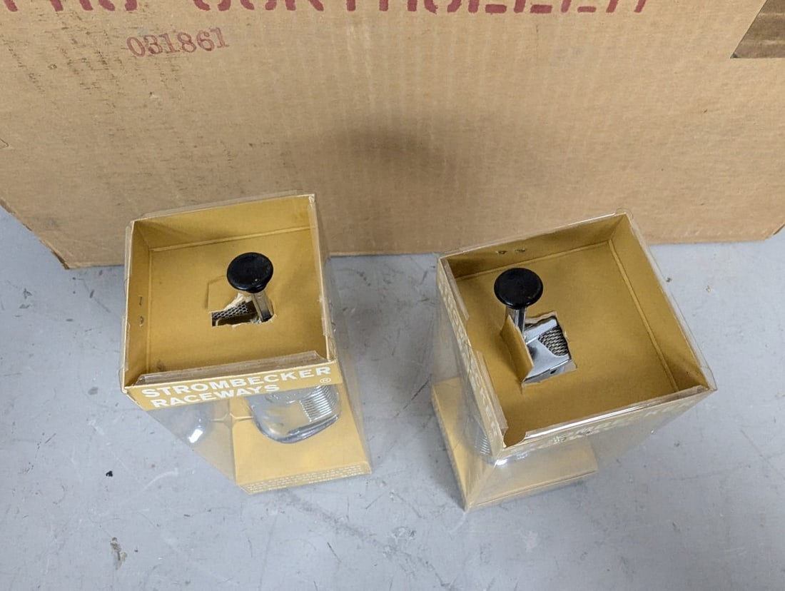 Strombecker Raceways Championship Controllers Set of 8 NOS in Original Shipping Box - 5