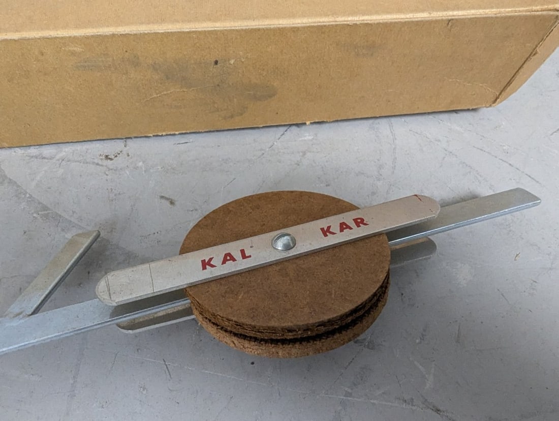 Vintage KAL-KAR Conductive Tape Layer Model 101-3 Tool for Electronics Drafting - 3