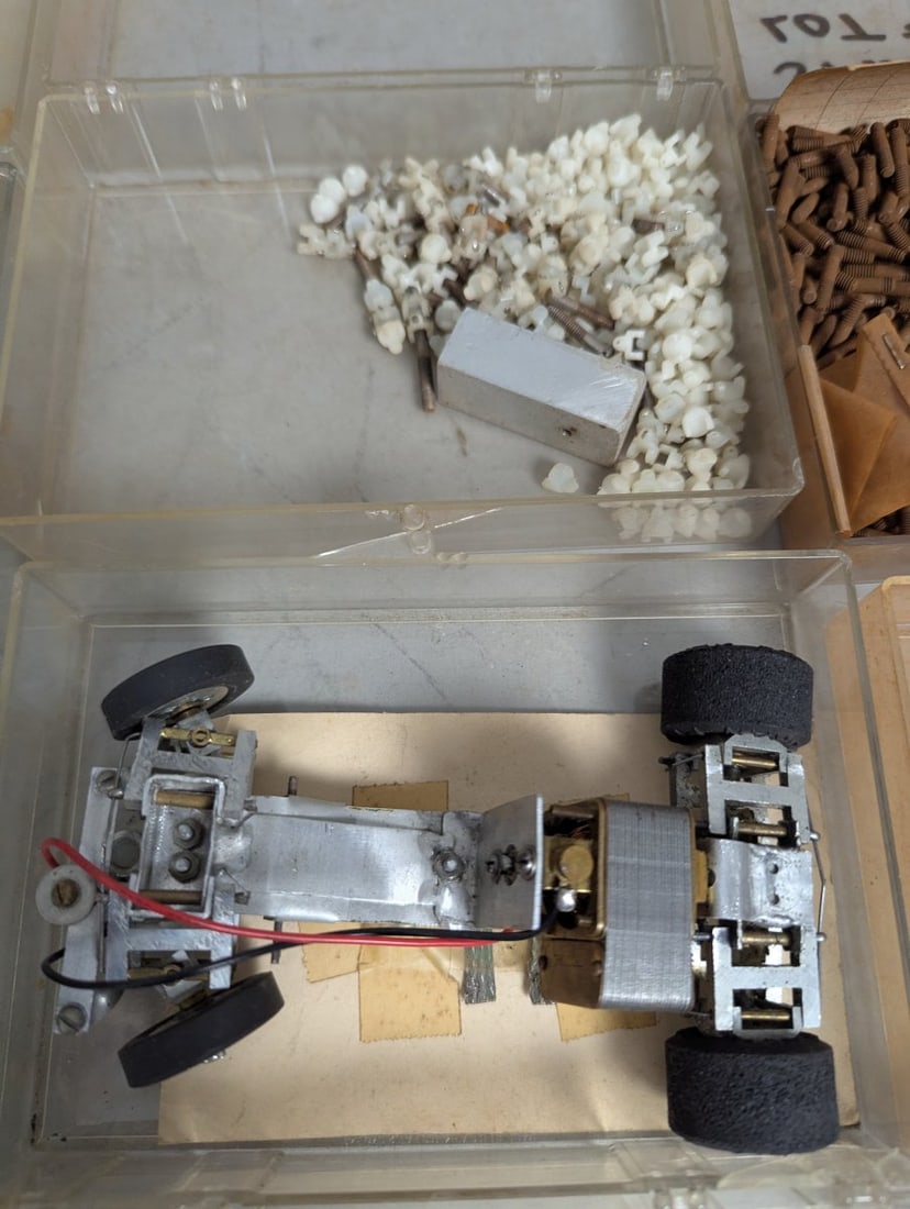 Vintage 1/24 Scale Slot Car Chassis and Parts by Adam & Sons Racing Products - 4